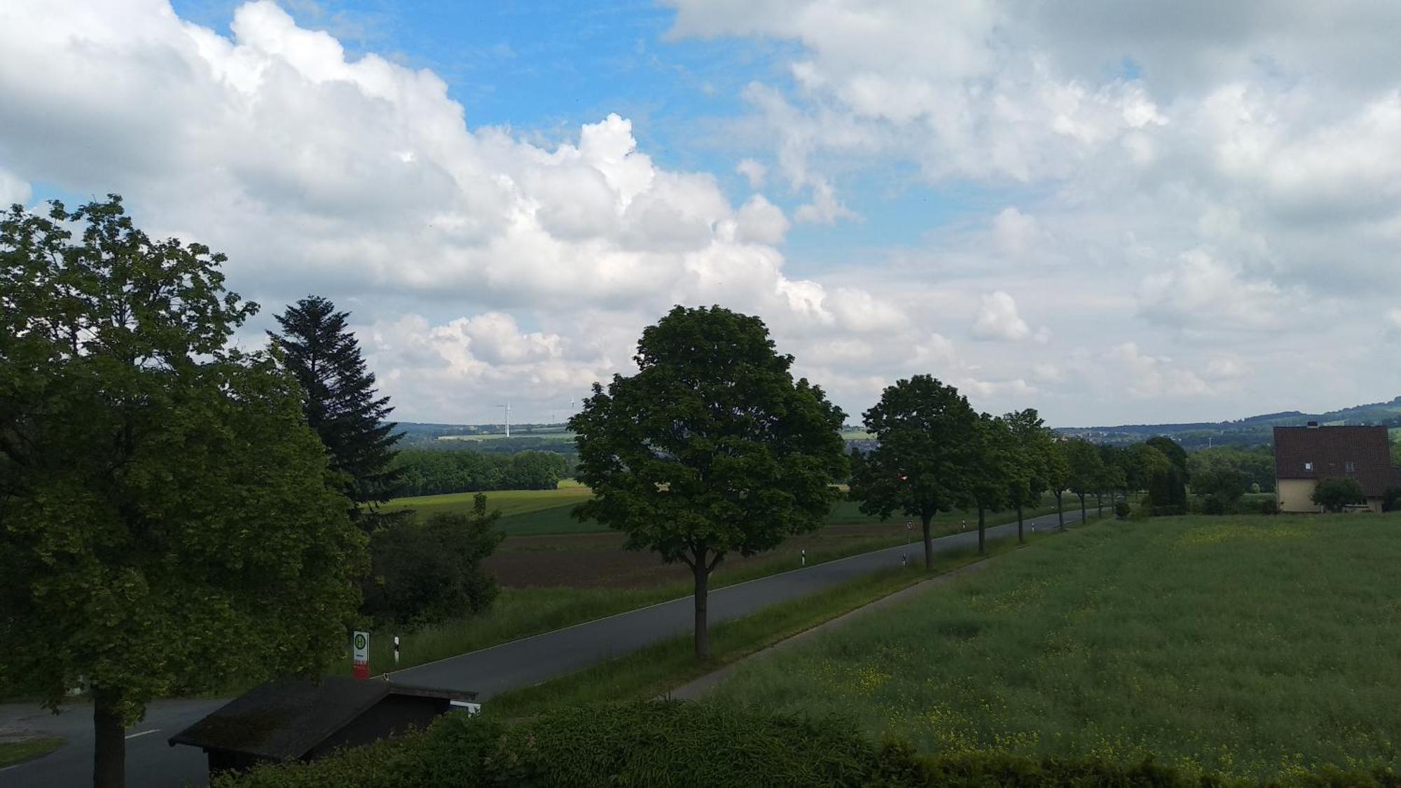 Sonnige Ferienwohnung Am Sternberg Extertal Exterior foto